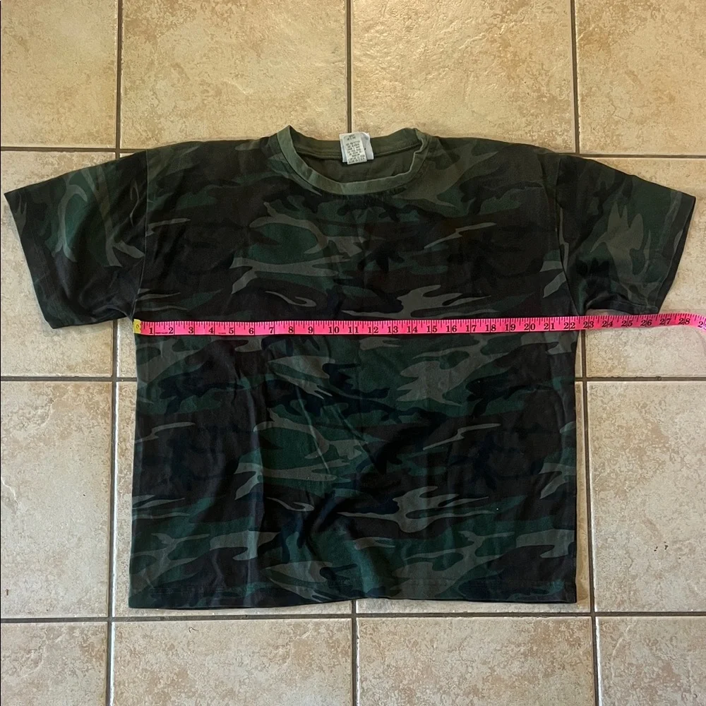 Vintage Fast California Camo Camouflage Boxy T-Shirt, Sz M/L‎